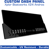 Dash Panel | Xplor Boatworks | X24 Andros