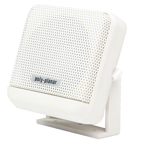 Poly-Planar VHF Extension Speaker - 10W Surface Mount - (Single) White [MB41W] - American Offshore