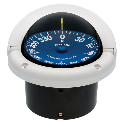 Ritchie SS-1002W SuperSport Compass - Flush Mount - White [SS-1002W] - American Offshore
