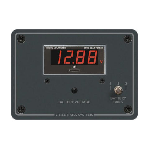 Blue Sea 8051 DC Digital Voltmeter Panel [8051] - American Offshore