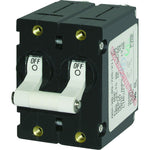 Blue Sea 7233 A-Series Double Pole Toggle - 10AMP - White [7233] - American Offshore