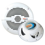 Boss Audio MR60W 6.5" Round Marine Speakers - (Pair) White [MR60W] - American Offshore