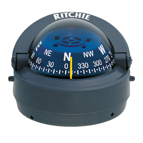 Ritchie S-53G Explorer Compass - Surface Mount - Gray [S-53G] - American Offshore