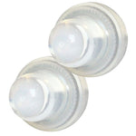 Blue Sea 4135 Push Button Reset Only Circuit Breaker Boot - Clear- 2-Pack [4135] - American Offshore