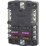 Blue Sea 5030 ST Blade Fuse Block w/o Cover - 6 Circuit w/Negative Bus [5030] - American Offshore