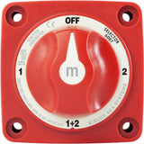 Blue Sea 6007 m-Series (Mini) Battery Switch Selector Four Position Red [6007] - American Offshore
