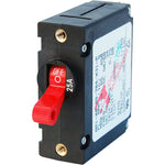 Blue Sea 7217 AC / DC Single Pole Magnetic World Circuit Breaker  -  25 Amp Red [7217] - American Offshore