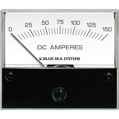 Blue Sea 8018 DC Analog Ammeter - 2-3/4" Face, 0-150 Amperes DC [8018] - American Offshore