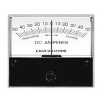 Blue Sea 8252 DC Zero Center Analog Ammeter - 2-3/4" Face, 50-0-50 Amperes DC [8252] - American Offshore