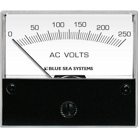 Blue Sea 9354 AC Analog Voltmeter 0-250 Volts AC [9354] - American Offshore