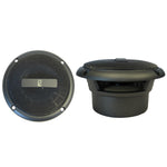 Poly-Planar 3" Round Flush-Mount Compnent Speakers - (Pair) Gray [MA3013G] - American Offshore