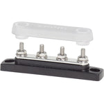 Blue Sea 2315 MiniBus 100 Ampere Common BusBar 4 x 10-32 Stud Terminal with Cover [2315] - American Offshore
