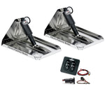 Lenco 16" x 12" Heavy Duty Performance Trim Tab Kit w/Standard Tactile Switch Kit 12V [RT16X12HD] - American Offshore