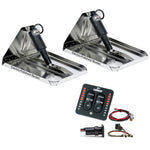 Lenco 18" x 14" Heavy Duty Performance Trim Tab Kit w/LED Indicator Switch Kit 12V [RT18X14HDI] - American Offshore
