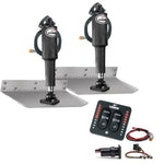 Lenco 9" x 30" Standard Trim Tab Kit w/LED Indicator     Switch Kit 12V [TT9X30I] - American Offshore