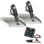 Lenco 12" x 12" Edgemount Trim Tab Kit w/LED Indicator Switch Kit 12V [15110-103] - American Offshore
