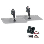 Lenco 12" x 18" Standard Trim Tab Kit w/Standard Tactile Switch Kit 12V [TT12X18] - American Offshore