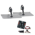 Lenco 12" x 30" Standard Trim Tab Kit w/LED Indicator Switch Kit 12V [TT12X30I] - American Offshore