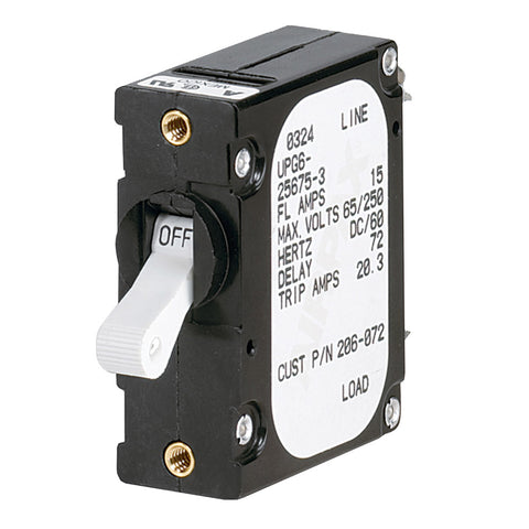 Paneltronics 'A' Frame Magnetic Circuit Breaker - 10 Amps - Single Pole [206-071S] - American Offshore