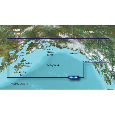 Garmin BlueChart g3 Vision HD - VUS025R - Anchorage - Juneau - microSD/SD [010-C0726-00] - American Offshore