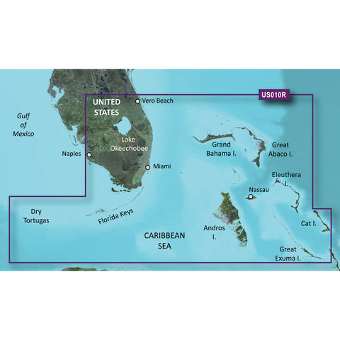 Garmin BlueChart g3 Vision HD - VUS010R - Southeast Florida - microSD/SD [010-C0711-00] - American Offshore