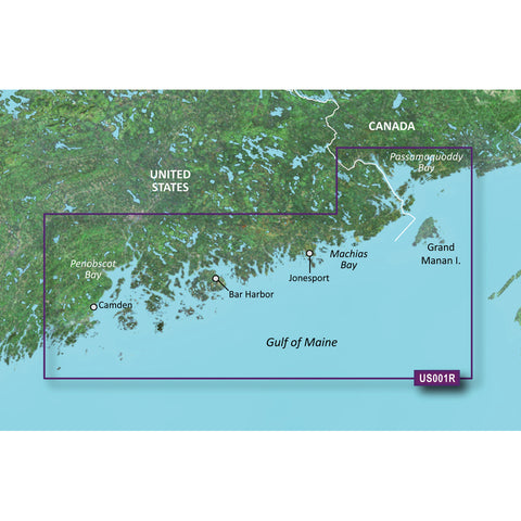 Garmin BlueChart g3 Vision HD - VUS001R - North Maine - microSD/SD [010-C0702-00] - American Offshore