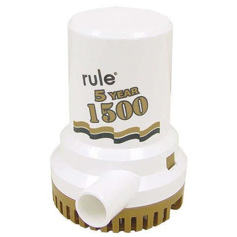 Rule 1500 G.P.H. "Gold Series" Bilge Pump [04] - American Offshore
