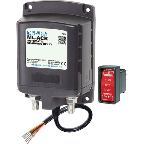 Blue Sea 7620 ML-Series Automatic Charging Relay (Magnetic Latch) 12VDC [7620] - American Offshore