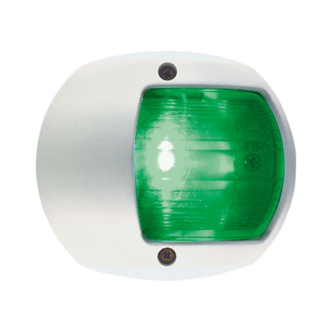 Perko LED Side Light - Green - 12V - White Plastic Housing [0170WSDDP3] - American Offshore