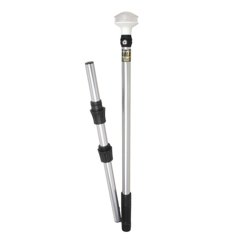 Perko Omega Series LED Universal Pole Light w/Fold In Half Pole [1348DP8CHR] - American Offshore