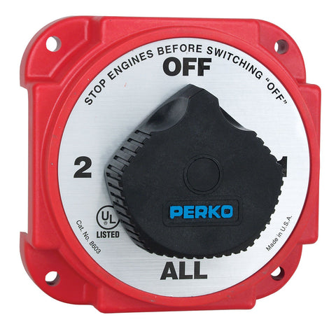 Perko Heavy Duty Battery Selector Switch w/Alternator Field Disconnect [8603DP] - American Offshore