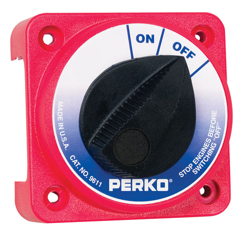 Perko 9611DP Compact Medium Duty Main Battery Disconnect Switch [9611DP] - American Offshore