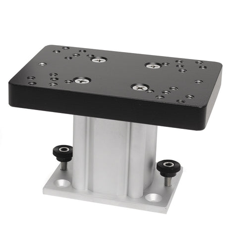 Cannon Aluminum Fixed Base Downrigger Pedestal - 4" [1904030] - American Offshore