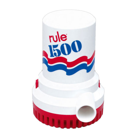 Rule 1500 GPH Non-Automatic Bilge Pump - 24v [03] - American Offshore