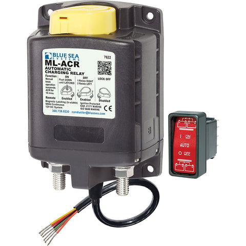 Blue Sea 7622 ML-Series Heavy Duty Automatic Charging Relay [7622] - American Offshore