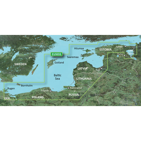 Garmin BlueChart g2 HD - HXEU065R - Baltic Sea East Coast - microSD/SD [010-C0849-20] - American Offshore