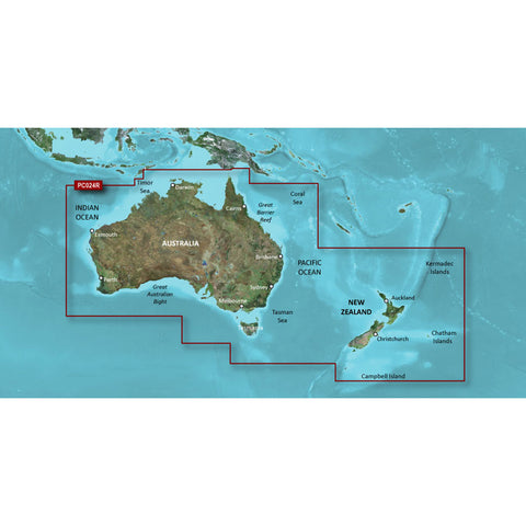 Garmin BlueChart g2 HD - HXPC024R - Australia & New Zealand - microSD/SD [010-C1020-20] - American Offshore