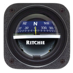 Ritchie V-537B Explorer Compass - Bulkhead Mount - Blue Dial [V-537B] - American Offshore