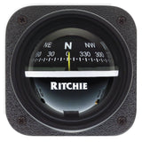 Ritchie V-537 Explorer Compass - Bulkhead Mount - Black Dial [V-537] - American Offshore