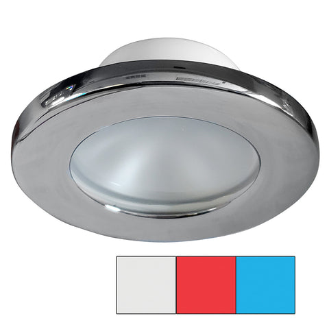i2Systems Apeiron A3120 Screw Mount Light - Red, Cool White & Blue - Chrome Finish [A3120Z-11HAE] - American Offshore