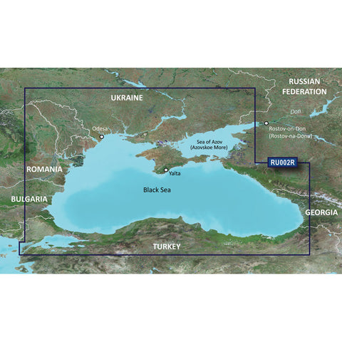 Garmin BlueChart g3 HD - HXRU002R - Black Sea  Azov Sea - microSD/SD [010-C1064-20] - American Offshore