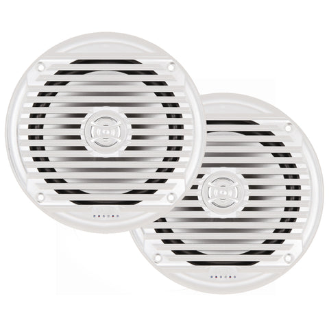 JENSEN MS6007WR 6.5" Coaxial Marine Speaker - (Pair) White [MS6007WR] - American Offshore