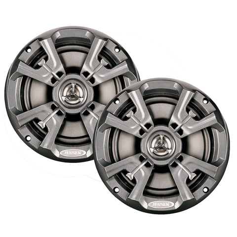 JENSEN MSX60RVR 6.5" High Performance Coaxial Speaker - (Pair) Silver [MSX60RVR] - American Offshore