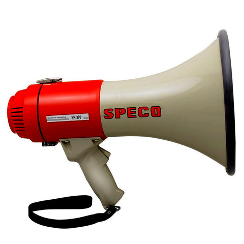 Speco ER370 Deluxe Megaphone w/Siren - Red/Grey - 16W [ER370] - American Offshore