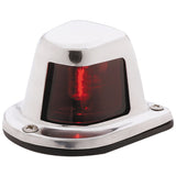 Attwood 1-Mile Deck Mount, Red Sidelight - 12V - Stainless Steel Housing [66319R7] - American Offshore