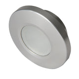 Lumitec Orbit - Flush Mount Down Light - Brushed Finish - 3-Color Blue/Red Non Dimming w/White Dimming Light [112508] - American Offshore