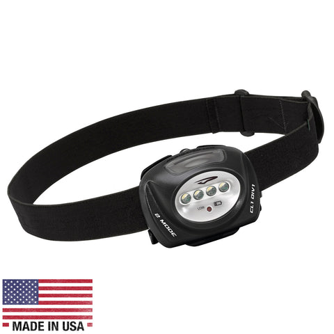 Princeton Tec QUAD II Intrinsically Safe LED Headlamp - Black [QUAD-II-BK] - American Offshore