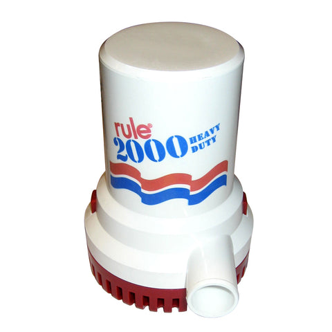 Rule 2000 G.P.H. Non-Automatic Bilge Pump - 24V [12] - American Offshore