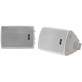 FUSION 4" Compact Marine Box Speakers - (Pair) White [MS-OS420] - American Offshore