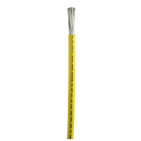 Ancor Yellow 2 AWG Battery Cable - Sold By The Foot [1149-FT] - American Offshore